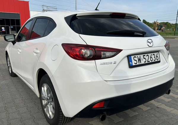 Mazda 3 cena 46000 przebieg: 151000, rok produkcji 2015 z Gliwice małe 79